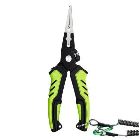 Multi-Functional Fishing Shears Line Cutters Loop Openers Hook Removers (Accessory Type: Fishing Supplies, Color: Green)